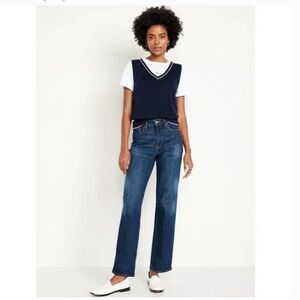 Old Navy Jeans High Rise OG Loose Jeans Smoothing 6 Sheldon